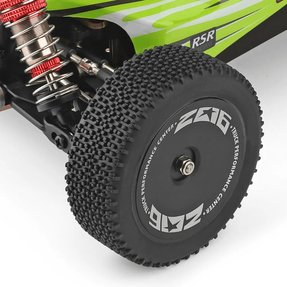 WLtoys 144001 1/14 Scale 2.4GHz 4WD High Speed Remote Control Racing Car - 60km/h with Battery - Perfect for Off-Road Racing, Backyard Driving & RC Hobby Enthusiasts
