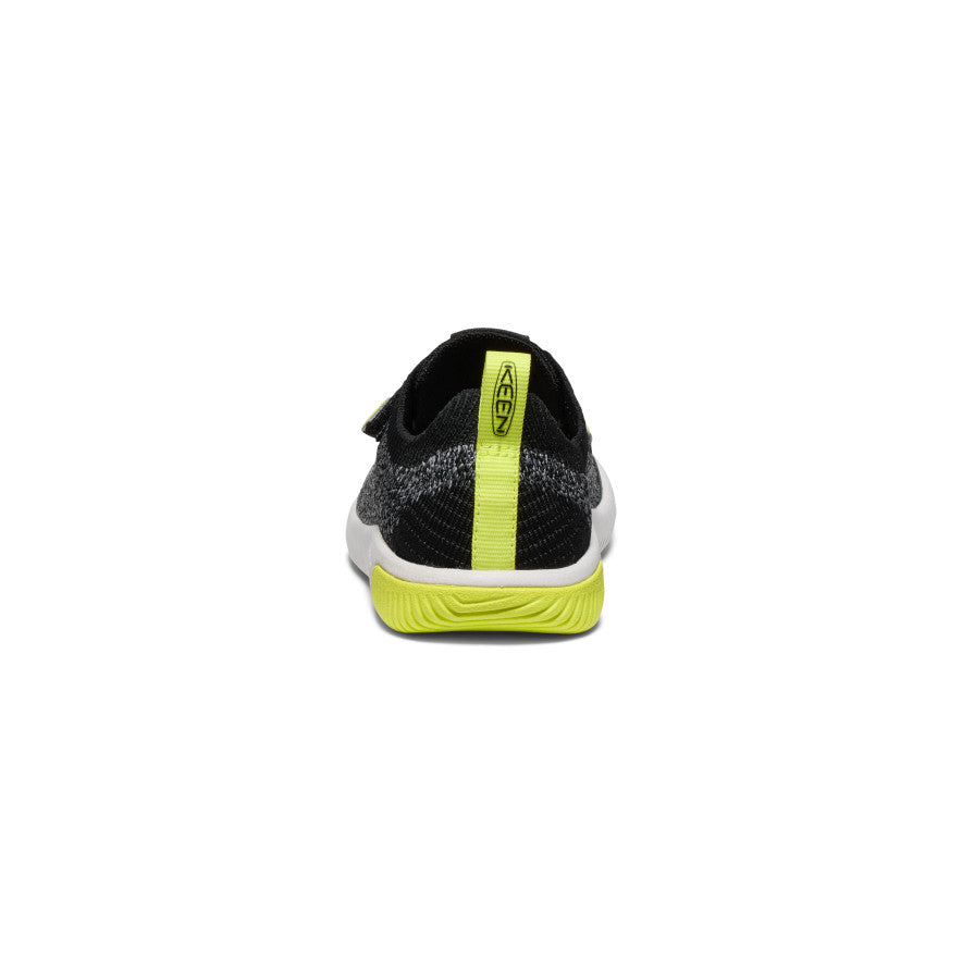 KNX Knit Double Strap Sandals for Toddlers & Little Kids - Black/Evening Primrose | Comfortable & Stylish Summer Shoes for Playtime, Beach & Outdoor Adventures