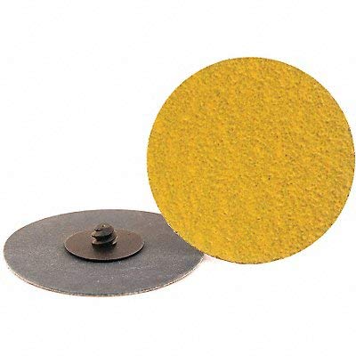 3 Inch Quick Change Sanding Discs - 50 Grit Hook & Loop Discs for Angle Grinders (Pack of 50) - Perfect for Woodworking, Metal Polishing & Surface Preparation