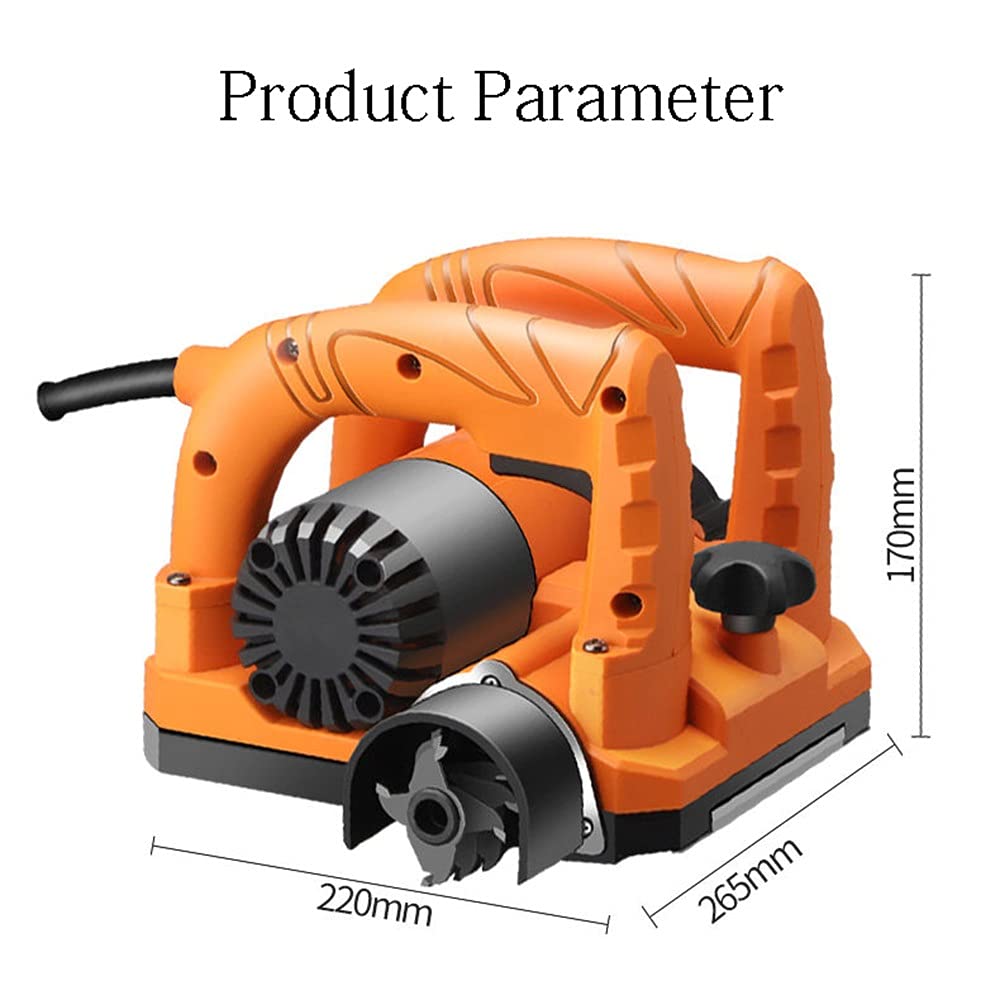 220V Electric Wall Planer - Concrete Shovel Machine for Wall Renovation, Paint Scraper & Putty Cement Stripping Tool | Perfect for Home DIY Projects, Professional Construction & Surface Preparation