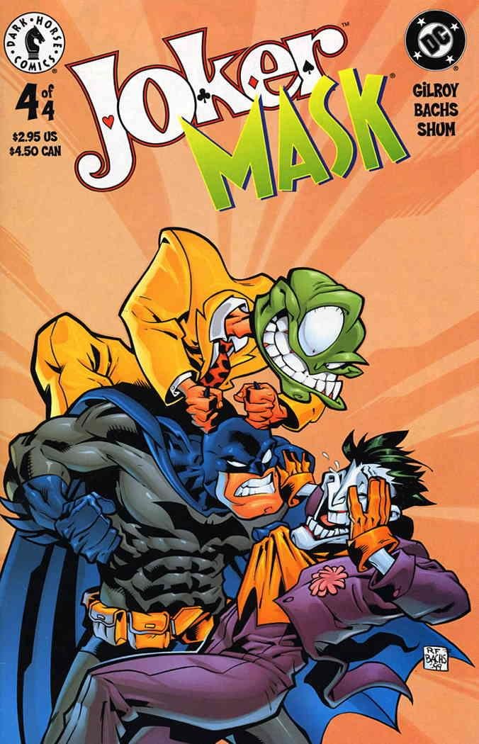 Joker Mask #4 - Vintage Collectible Comic Book in VF/NM Condition - Perfect for Cosplay, Halloween, and Comic Conventions