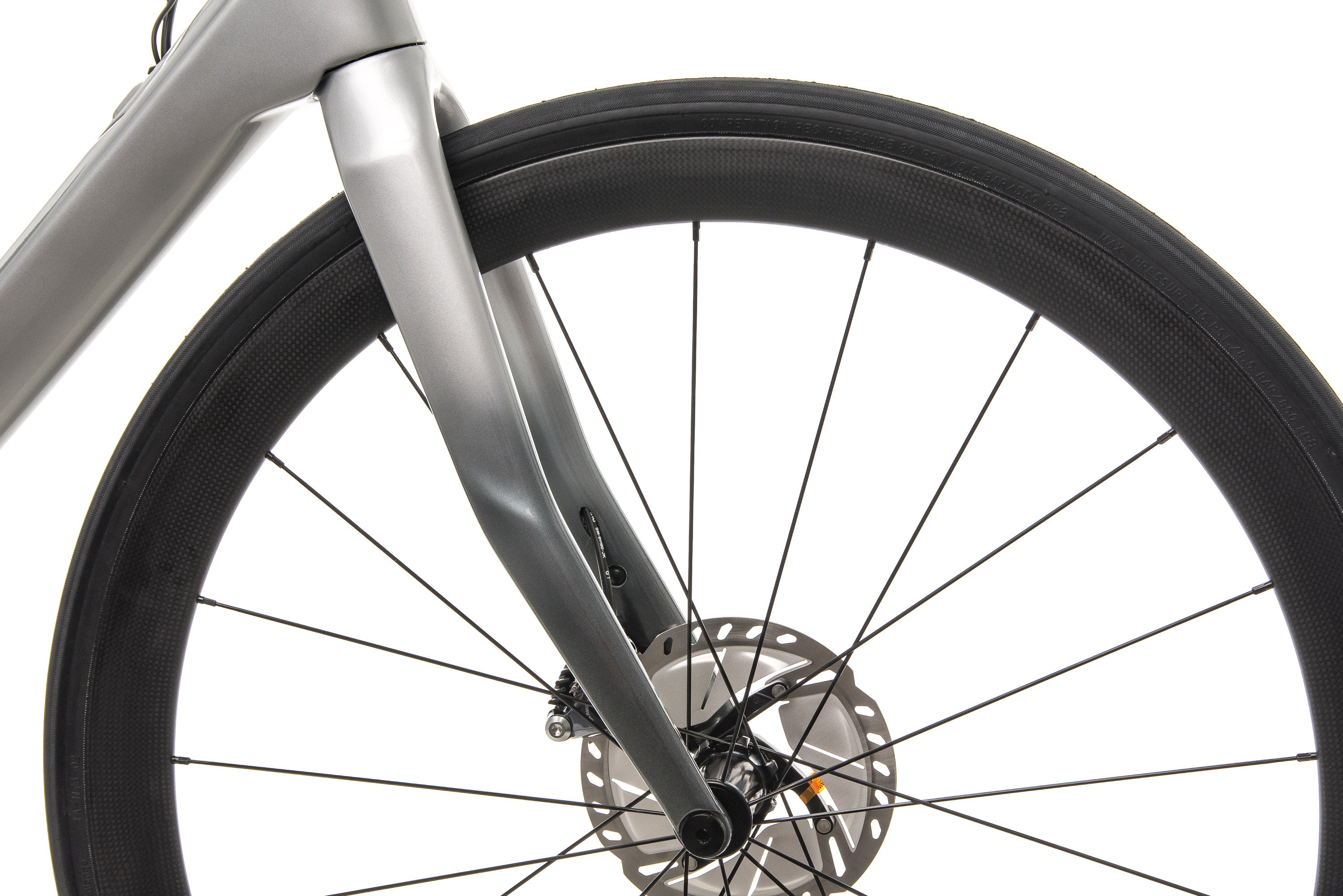 Argon 18 Krypton GF Disc Di2 Road Bike - Mercedes Benz Inspired Silver Finish - Size Large (2019 Model) | Perfect for Racing, Commuting & Long-Distance Cycling