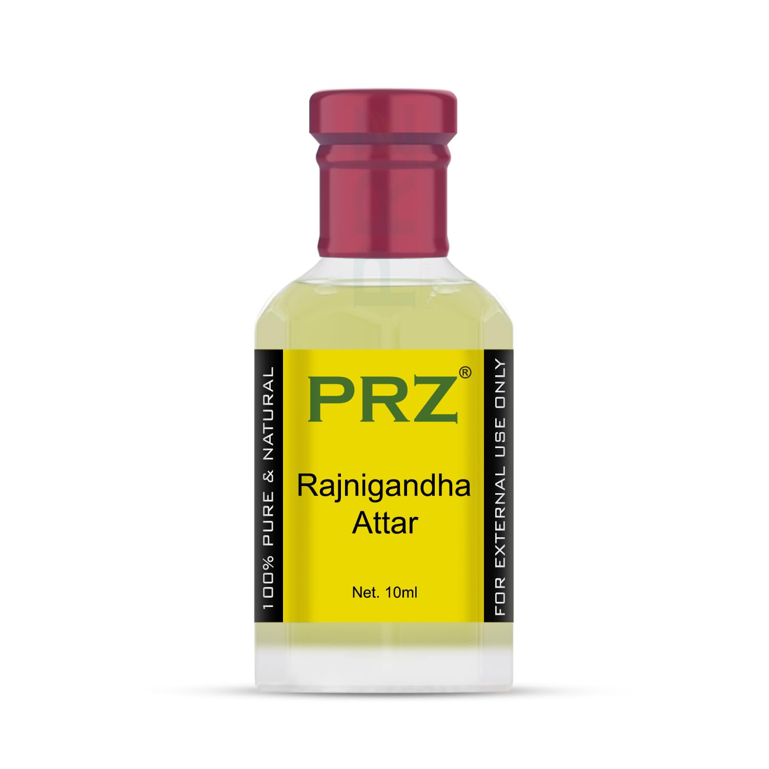 PRZ Rajnigandha Unisex Attar Perfume - 10ML Pure Natural Fragrance Oil, Alcohol-Free for Men & Women | Perfect for Aromatherapy, Meditation & Daily Wear