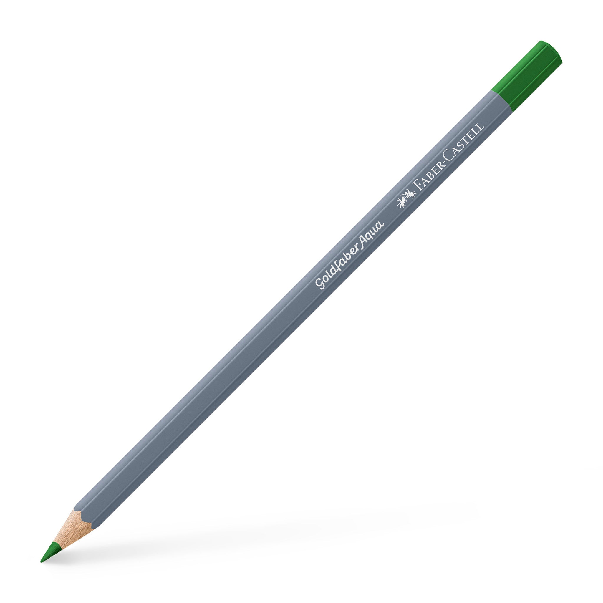 Gold Faber Aqua Watercolor Pencil - #166 Grass Green (#114666) | Premium Art Supplies for Professional Artists & Beginners | Ideal for Sketching, Coloring & Mixed Media Projects