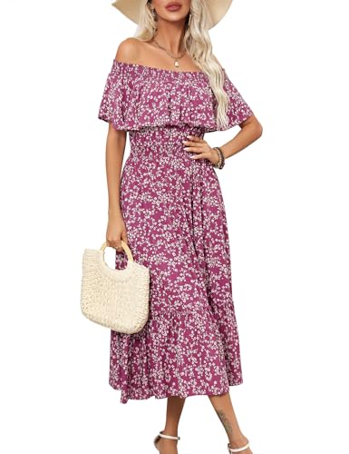 Fuchsiawhite Floral