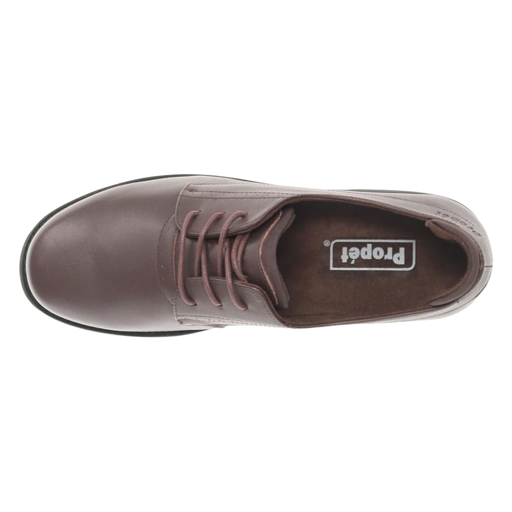 Propet Women's Hazel Oxford Flats - Comfortable Casual Slip-On Shoes for Work & Walking (Black) | Perfect for Office, Travel & Everyday Wear