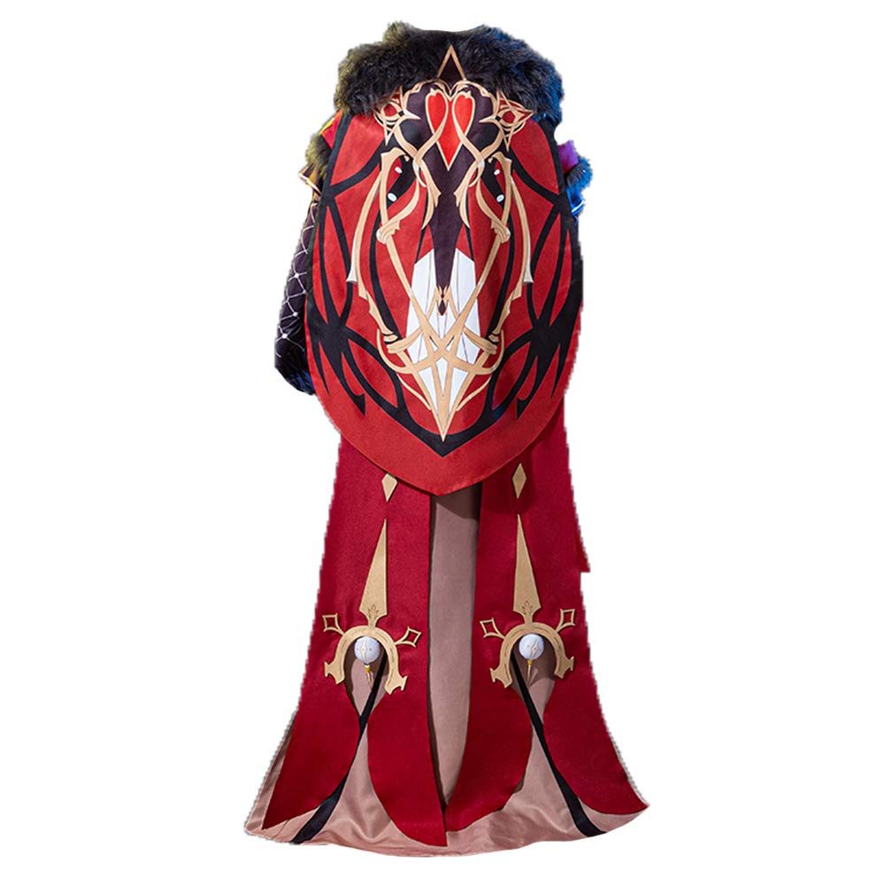 Signora Cosplay Costume - Genshin Impact Game Character Outfit for Halloween, Anime Conventions & Themed Parties