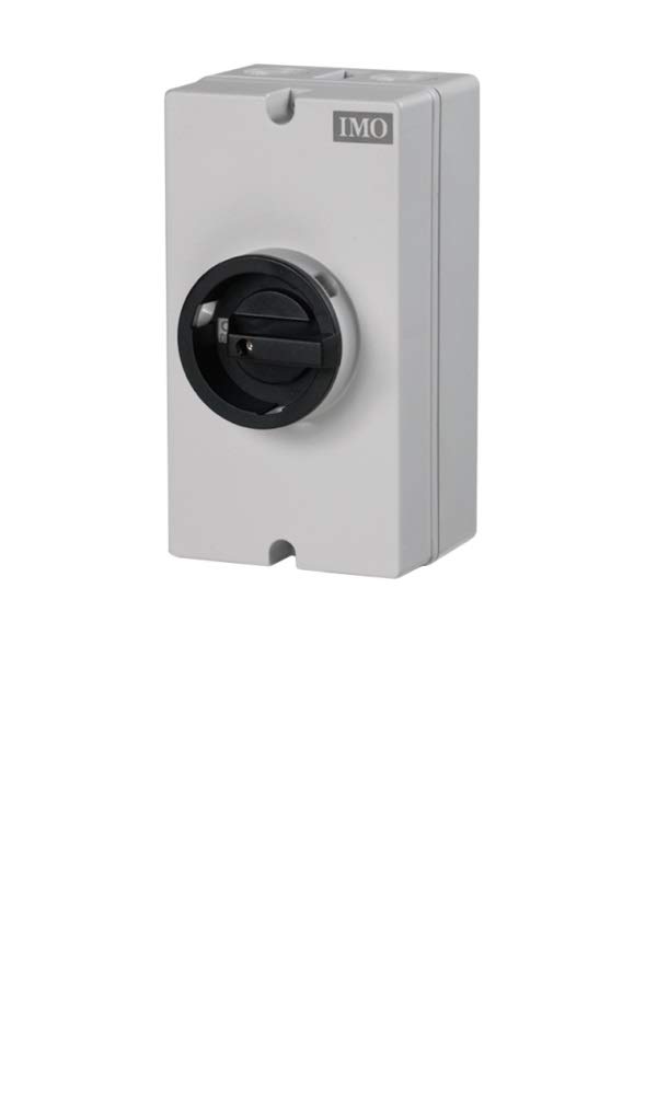 16 Amp 2-Pole NEMA 4X Enclosed Rotary Disconnect Switch - Heavy Duty DC Power Disconnect for Industrial Equipment, Solar Panels, and Electrical Panels | Weatherproof & Corrosion Resistant