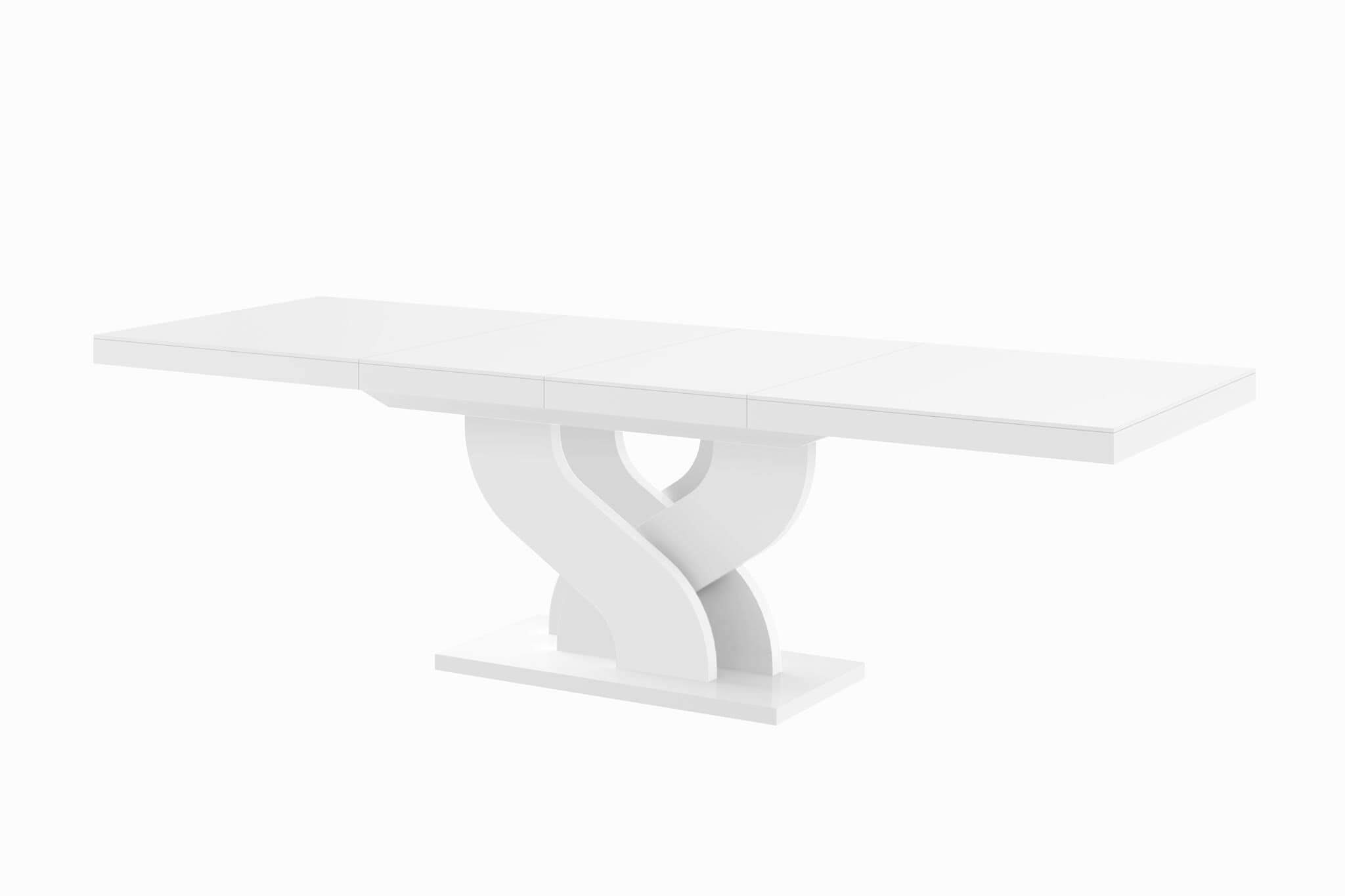 Bella White Dining Table - Modern Minimalist Design for Small Spaces, Perfect for Apartments and Cozy Kitchens