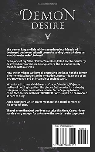 Demon Desire: Book 4 of The Venandi Chronicles - Urban Paranormal Romance Novel | Supernatural Love Story for Fantasy Readers & Vampire Romance Fans | Perfect for Late-Night Reading & Book Club Discussions