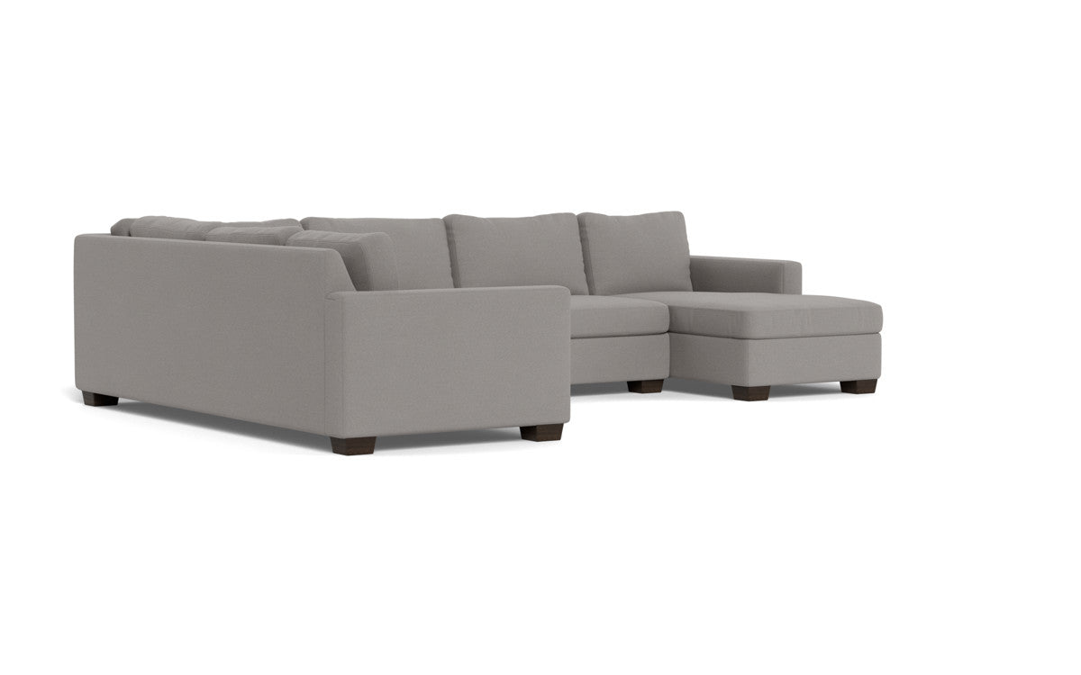 Track 141 Corner Sectional Sofa with Right Chaise Lounge - Modern L-Shaped Couch for Living Room, Family Room & Home Theater Comfort