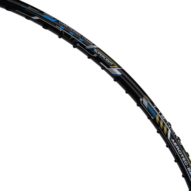 Li Ning Air Force 80 Badminton Racket Prestrung - Professional Carbon Fiber Badminton Racket for Advanced Players | Perfect for Tournaments & Training | Made in China