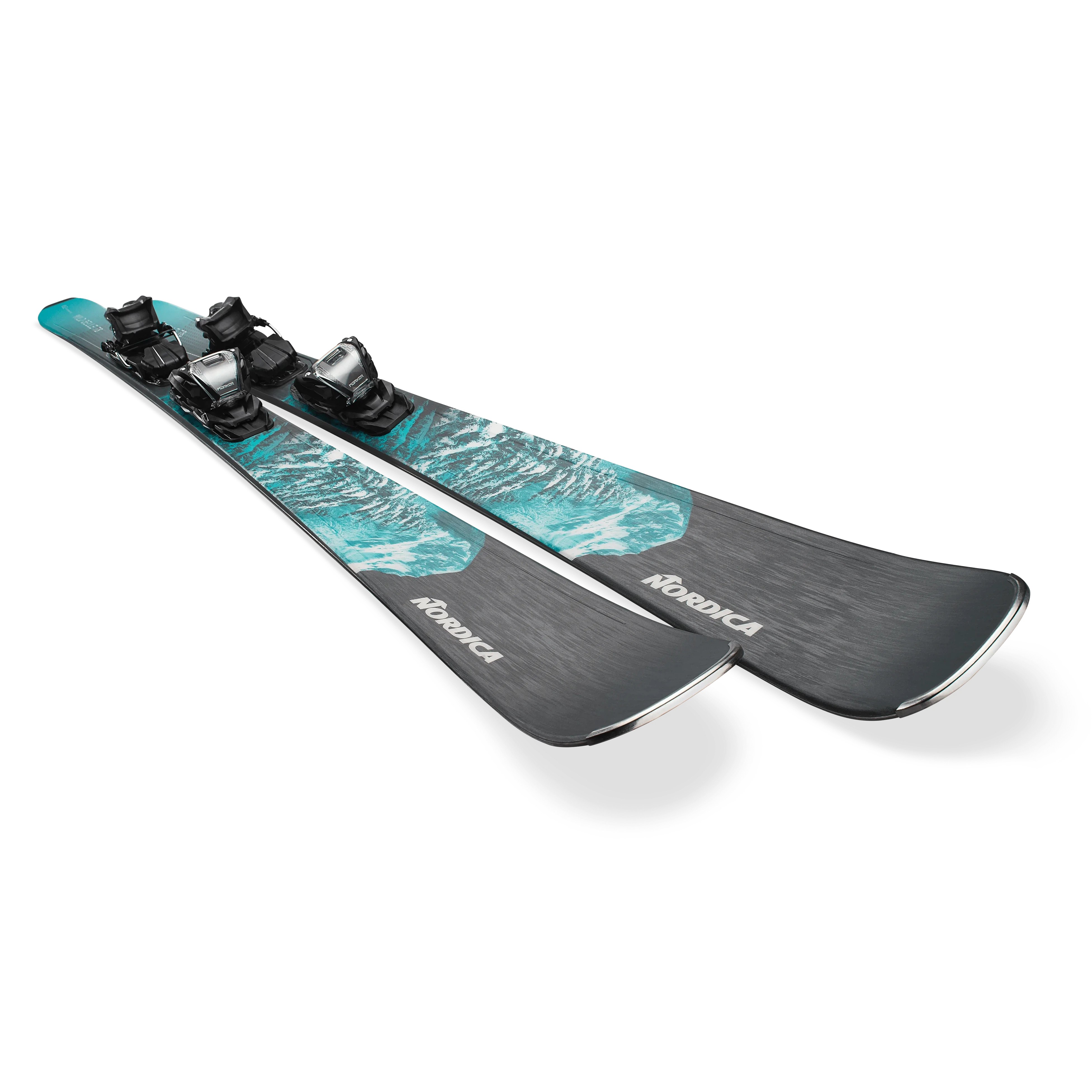 Nordica Wild Belle 78 CA Women's Skis with TP2 Compact 10 Bindings 2025 - Perfect for All-Mountain Skiing and Freeride Adventures