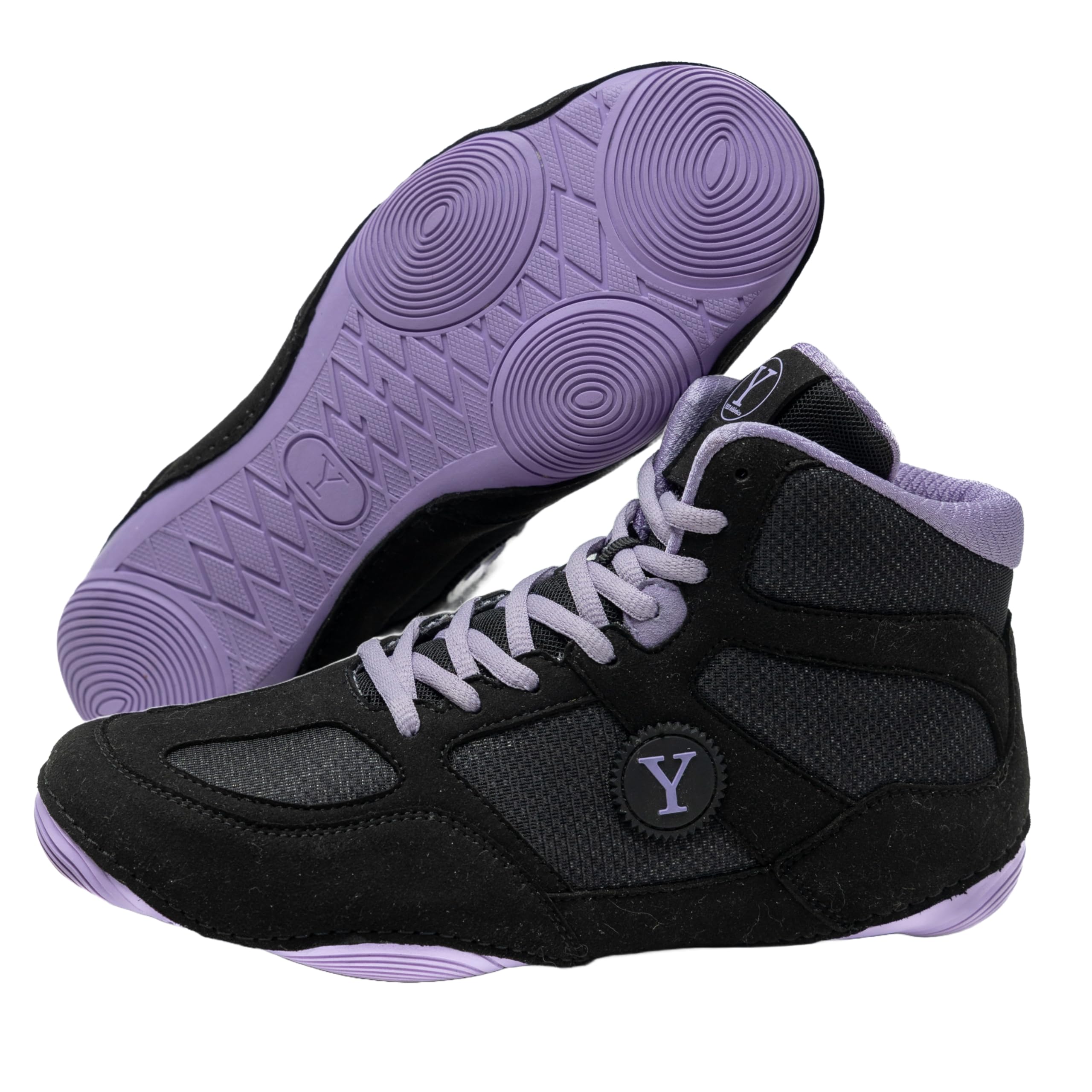 Defiant2 Women's Wrestling Shoes - 100% Anti-Slip Rubber Sole, Lightweight Boxing & MMA Shoes for Women | Durable Powerlifting & Weightlifting Training Footwear (Women's Sizes) - Perfect for Wrestling, MMA Training, Gym Workouts & CrossFit