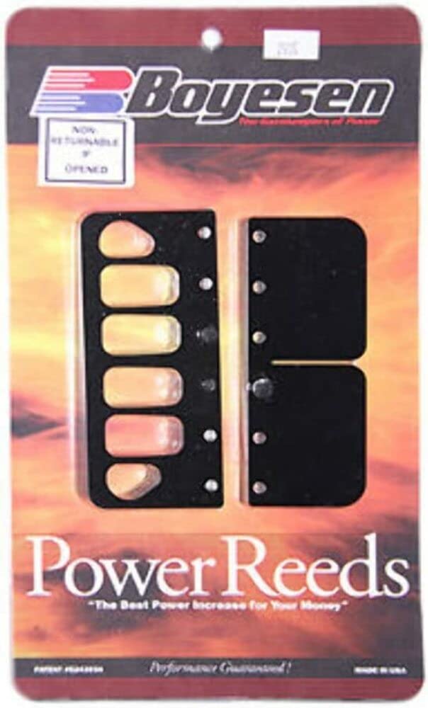 Boyesen Mercury Aluminum Reed Kit - High Performance Replacement for 2-Stroke Engines - Perfect for Dirt Bikes, ATVs, and Motorcycles