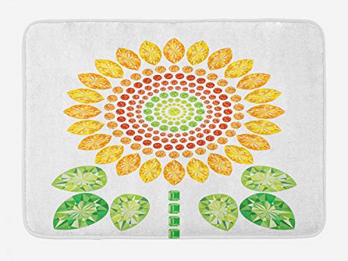 Yellow White and Green