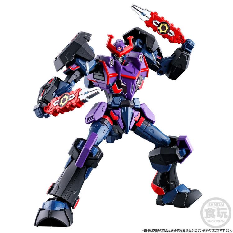 Bandai Shokugan Super MiniPla Kikai Sentai Zenkaiger Caesar Robo Model Kit - Build & Display Your Own Japanese Super Robot for Anime Fans & Collectors - Perfect for Home Decoration, Gift Giving & Action Figure Displays