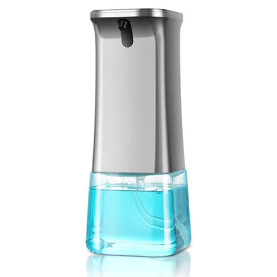 Automatic Foaming Soap Dispenser - Touchless, Rechargeable & Electric for Kitchen, Bathroom | Dish & Hand Soap Dispenser | Perfect for Sink, Countertop & Hygiene Stations