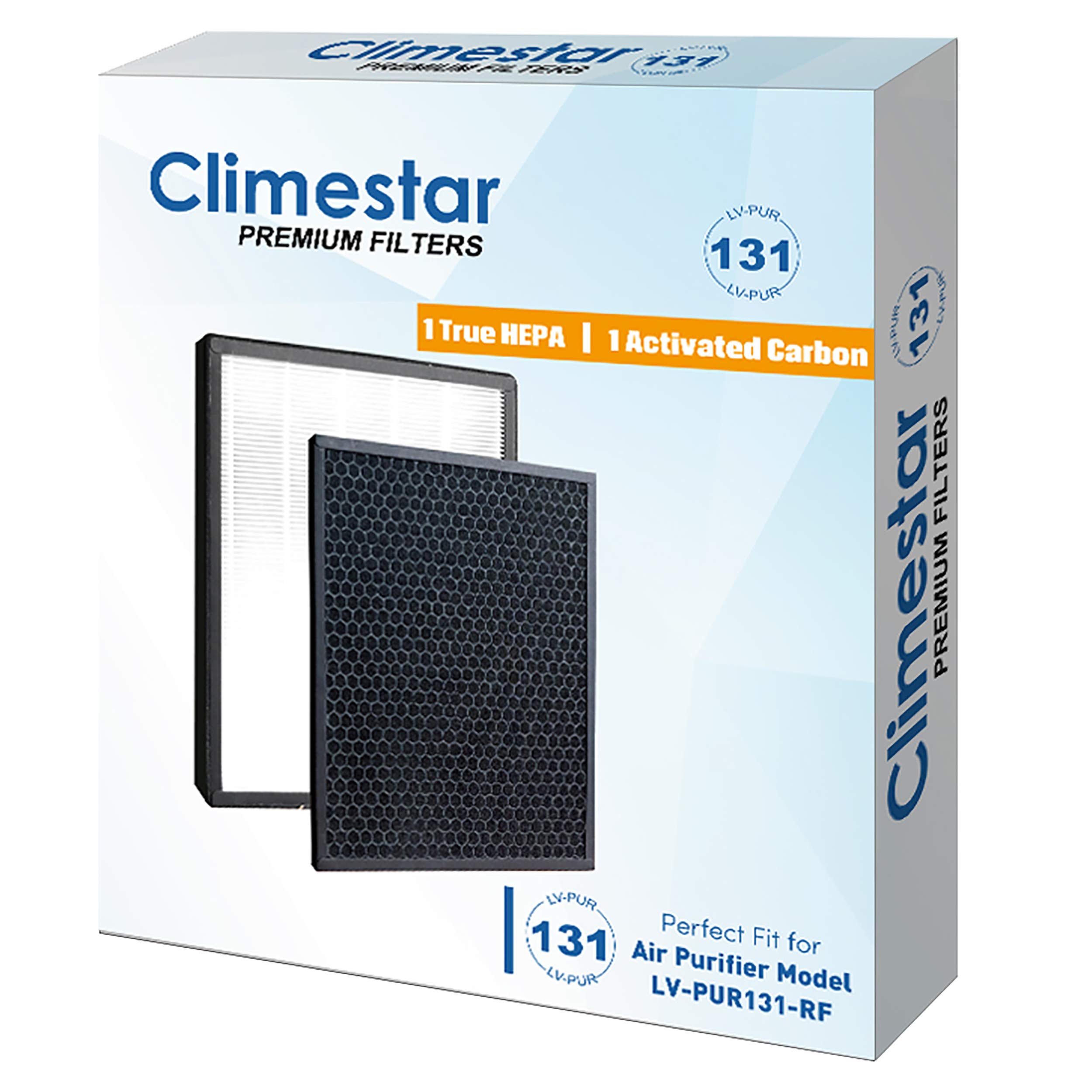 Climestar H13 Grade True HEPA Filter & Pre-Filter Replacement Set for Levoit LV-PUR131 Air Purifier - Eliminates Dust, Pollen, Pet Dander for Cleaner Air in Bedrooms & Living Rooms