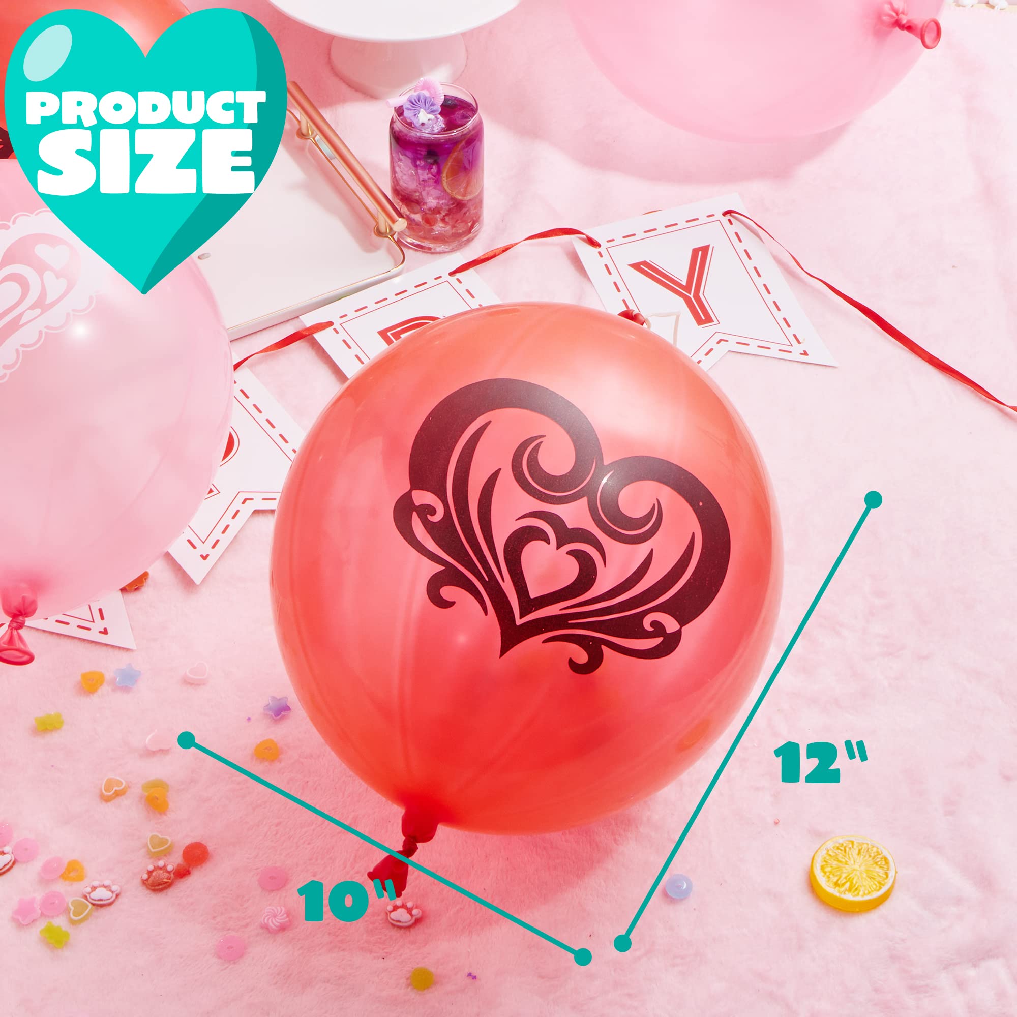 30 Valentine's Day Cards with Punch Ball Balloons - Bulk Classroom Exchange Cards for Kids, School Party Favors, Teacher Appreciation Gifts & Valentine's Classroom Activities