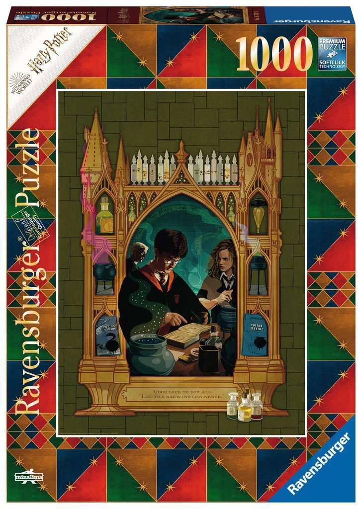 Ravensburger Harry Potter 1000-Piece Jigsaw Puzzle for Adults & Kids - The Half-Blood Prince Mystery - Premium Puzzle Glue for Framing - Perfect for Family Game Nights & Home Decor