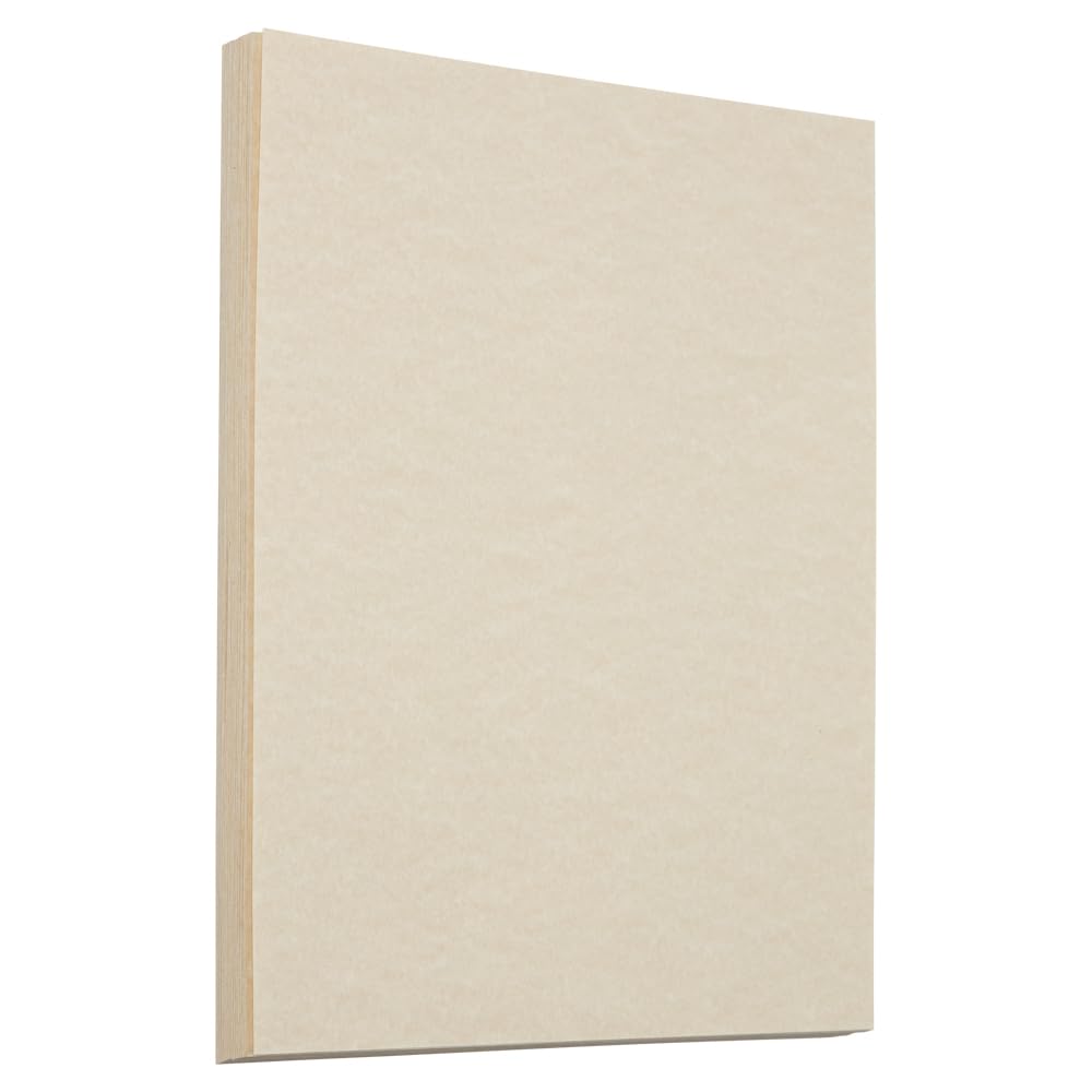 Premium JAM PAPER 65lb Parchment Cardstock - 8.5