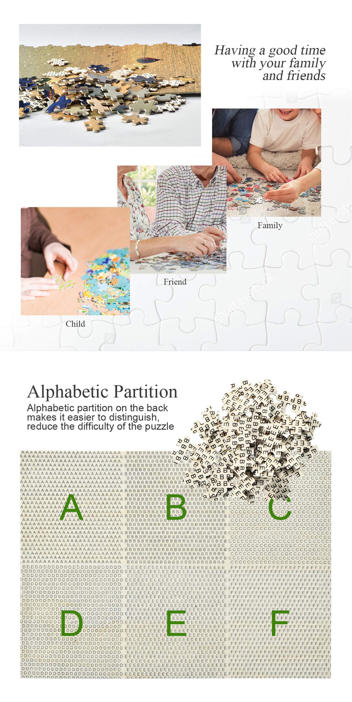 500 Piece Custom Photo Jigsaw Puzzle - Personalized Picture Puzzle Maker - Create Your Own Unique Puzzle with Any Image - Perfect Gift for Birthdays, Anniversaries & Family Game Nights