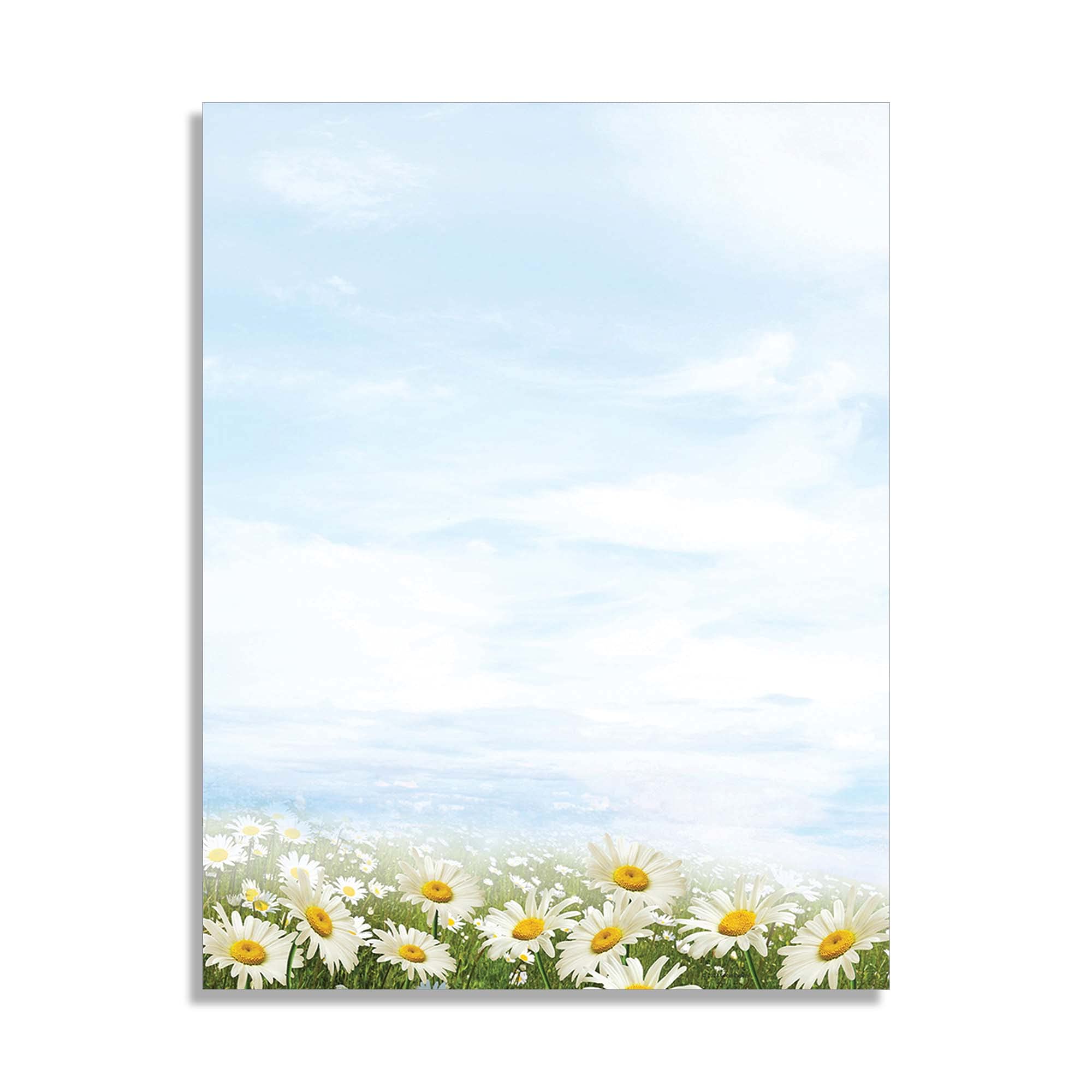 Daisy Day Premium Stationery Paper - 80 Sheets of High-Quality Writing Paper for Letters, Journals, and Note-Taking | Perfect for Office, School, and Home Use