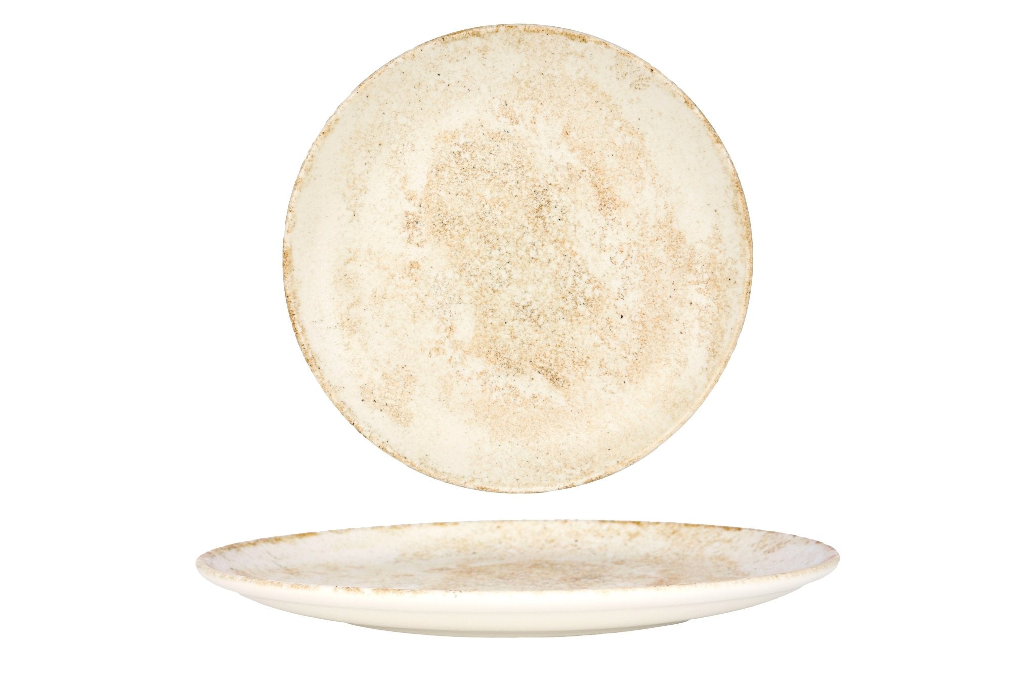 Pearlescent 10.6-Inch Dinner Plates Set of 4 - Elegant Fine China for Formal Dining, Wedding, and Special Occasions