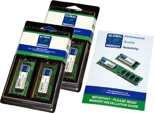 32GB (4 x 8GB) DDR4 2666MHz PC4-21300 260-PIN SODIMM Laptop Memory RAM Kit - Compatible with HP, Dell, Lenovo, ASUS Notebooks - Perfect for Gaming, Video Editing & Multitasking