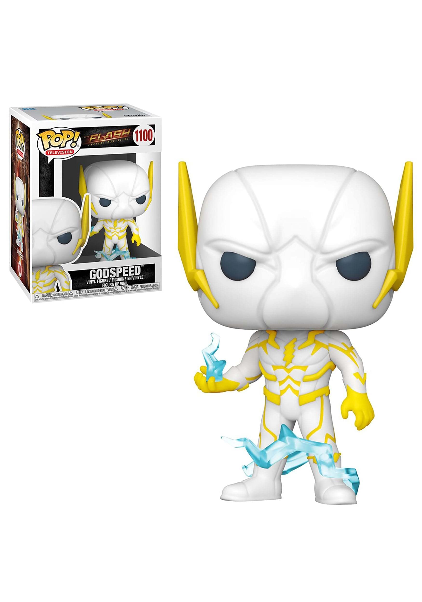 Funko POP! Heroes: The Flash - Godspeed Collectible Vinyl Figure (Multicolor, Standard) | DC Comics Superhero Action Figure for Display & Collection | Perfect for Comic Fans & Gift Giving