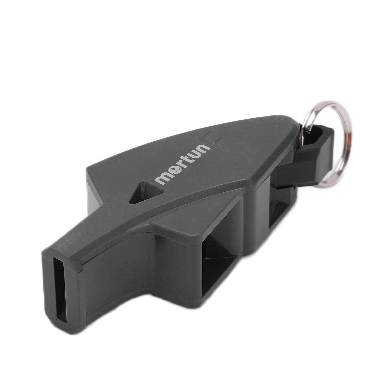 Referee Dolphin Whistle - Loud Sports Whistle with 2 Finger Clips for Soccer, Basketball, Football Games | Portable Outdoor Whistle for Coaches, Referees & Camping Hiking Safety