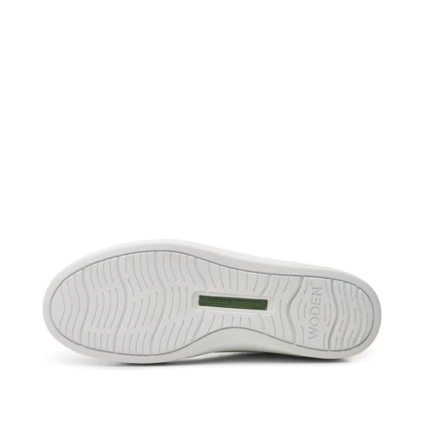 JANE Leather Runners - White Women's Fashion Sneakers for Casual Wear & Everyday Comfort
