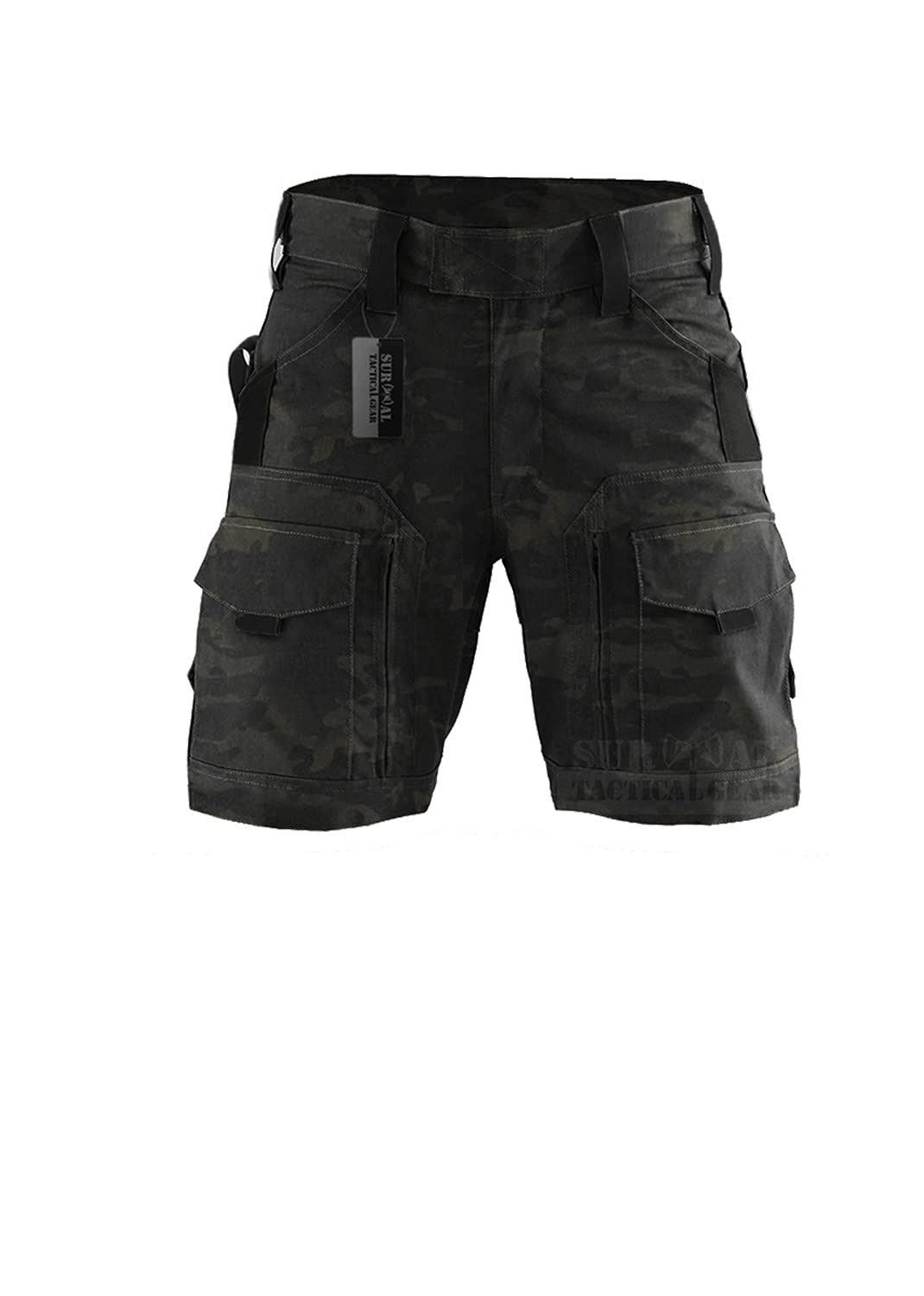 Men's Tactical Cargo Shorts - Military EDC Hiking Shorts with Multiple Pockets | Outdoor Adventure, Camping & Everyday Wear