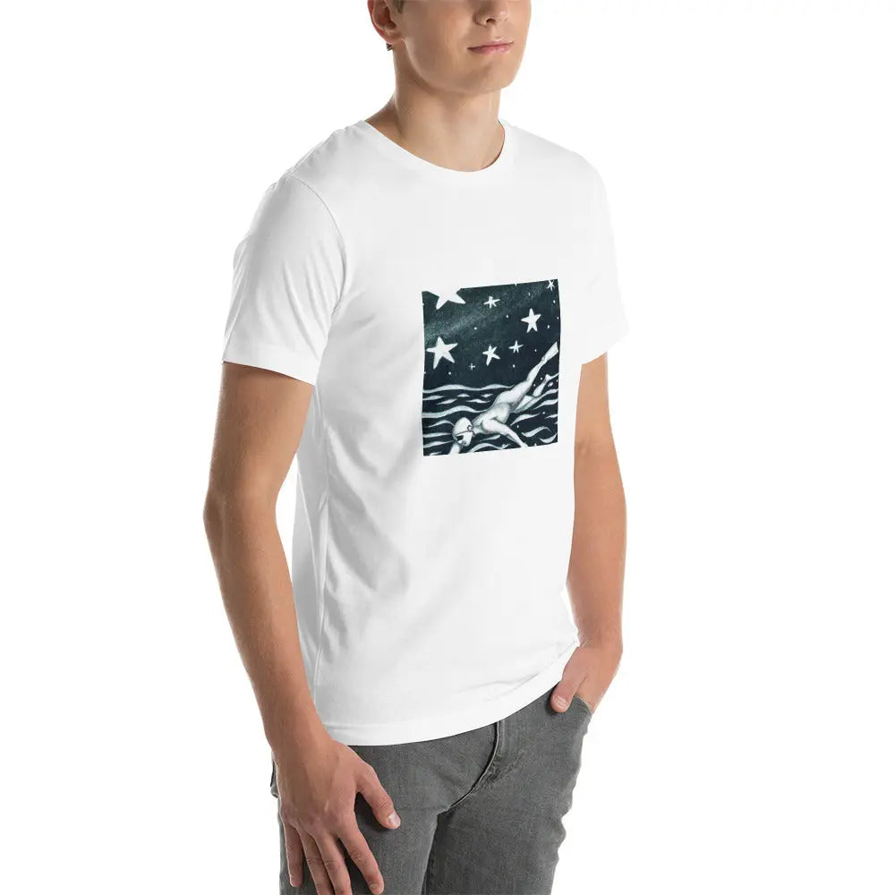 Swimcore Unisex T-Shirt - Stylish & Comfortable Swimwear for Men & Women | Perfect for Pool, Beach & Summer Activities