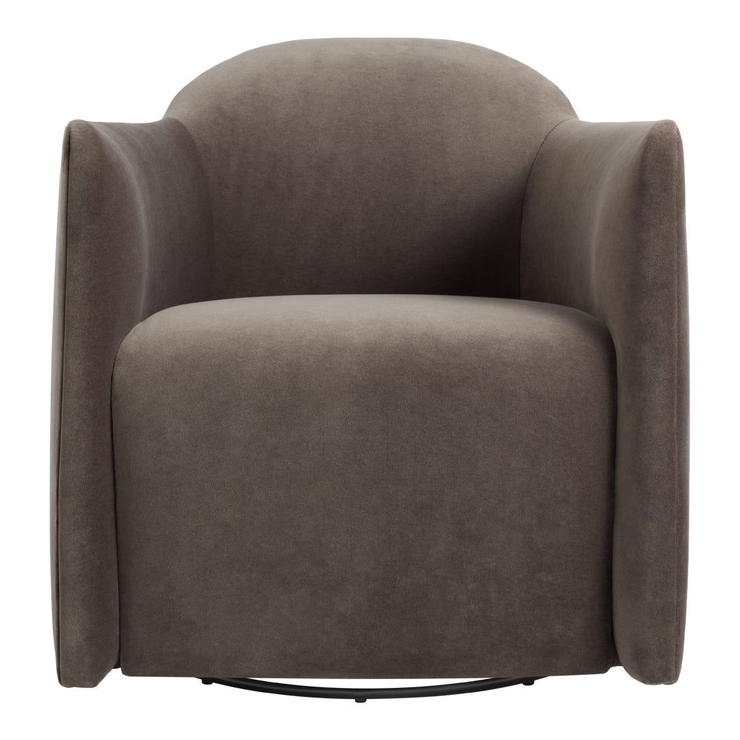 About Face Swivel Lounge Chair - 360° Rotating Modern Accent Chair for Living Room, Bedroom & Office - Perfect for Relaxing, Reading or Working