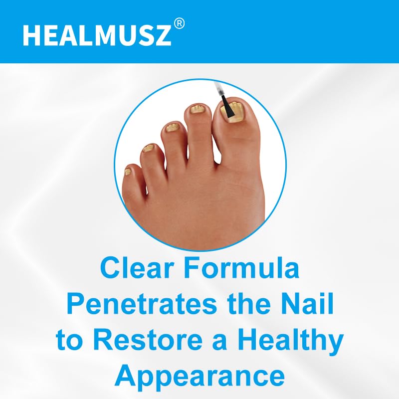 Extra Strength Toe Fungus Nail Treatment - Fast Acting Antifungal Solution with Tea Tree & Propolis for Healthy Nails | Lightweight Nail Care for Manicures & Pedicures | Ideal for Athletes, Swimmers & Daily Foot Care