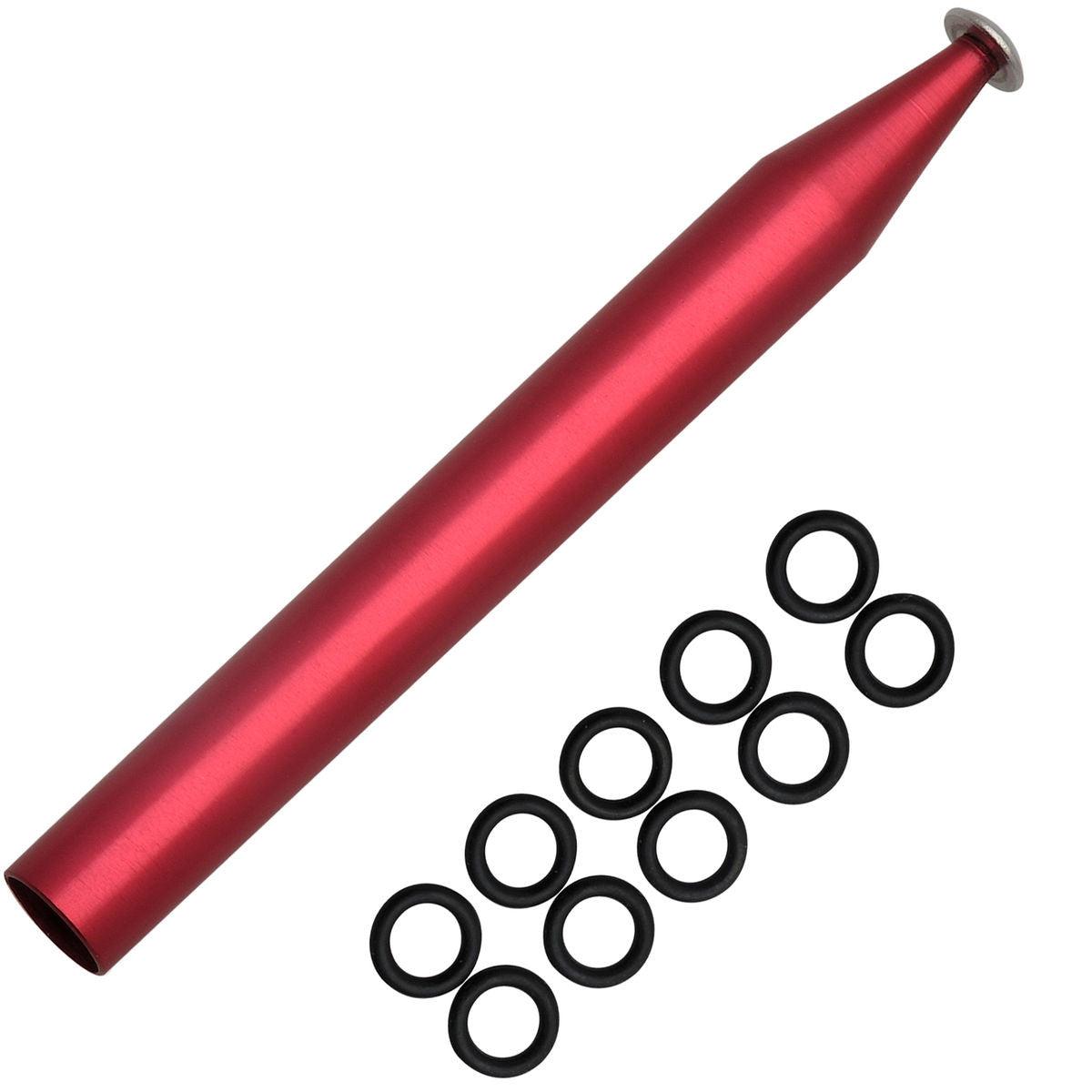 Eagle Claw Lazer Sharp Wacky Tool with O Rings - Perfect for Bass Fishing and Soft Plastic Worm Rigging