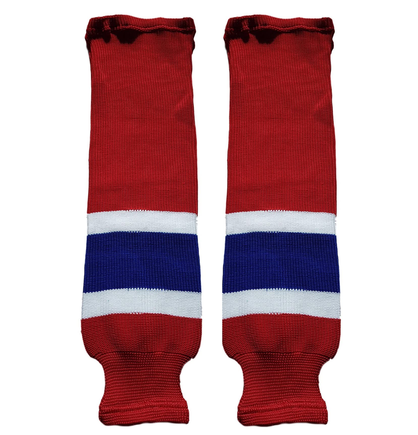 ZECHY Hockey Socks for Youth, Men & Seniors - Breathable Knit Hockey Socks for Ice Skating & Field Hockey - Perfect for Games, Practice & Training Sessions