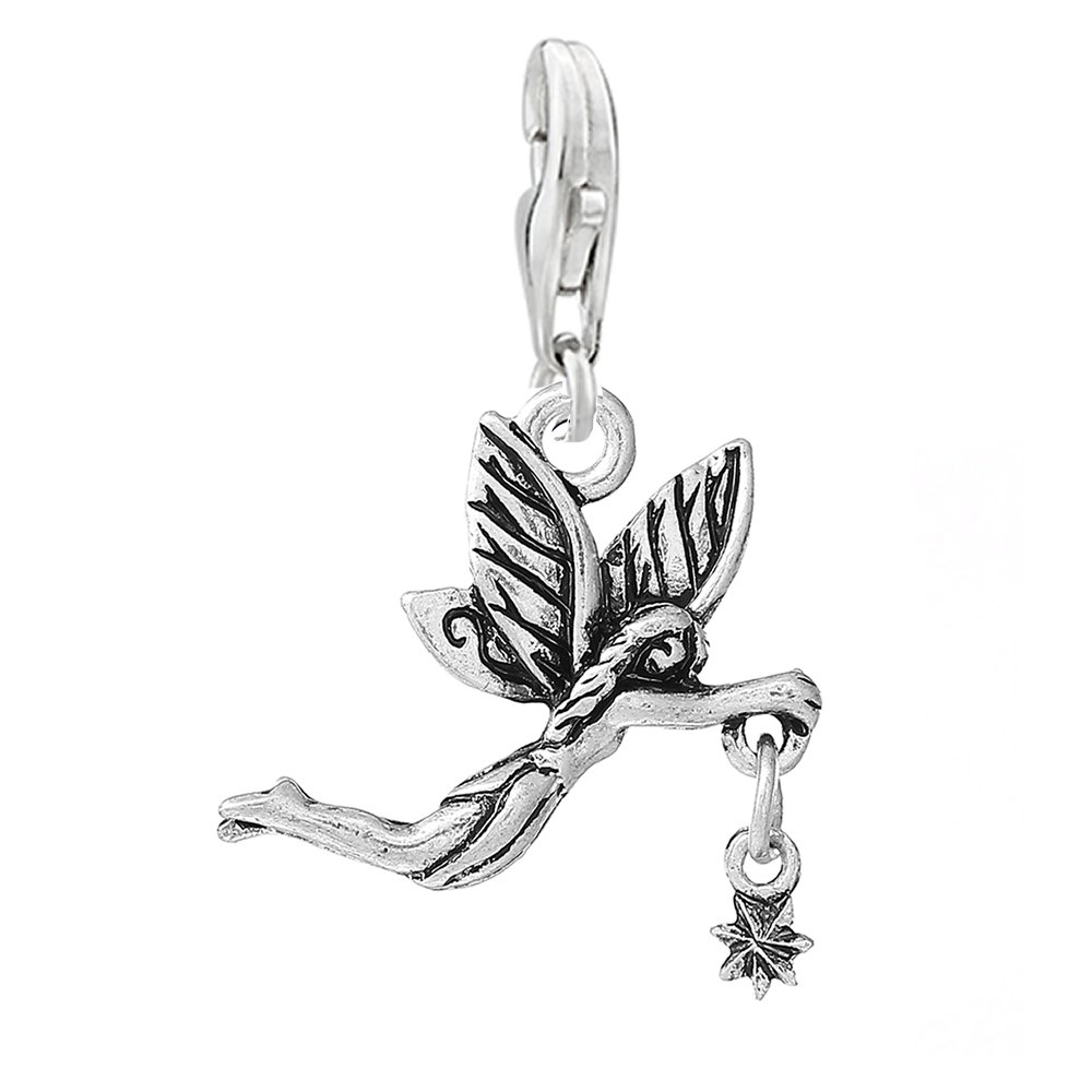 Sparkly Star Fairy Charm Pendant for Necklace & Bracelet - Party & Gift