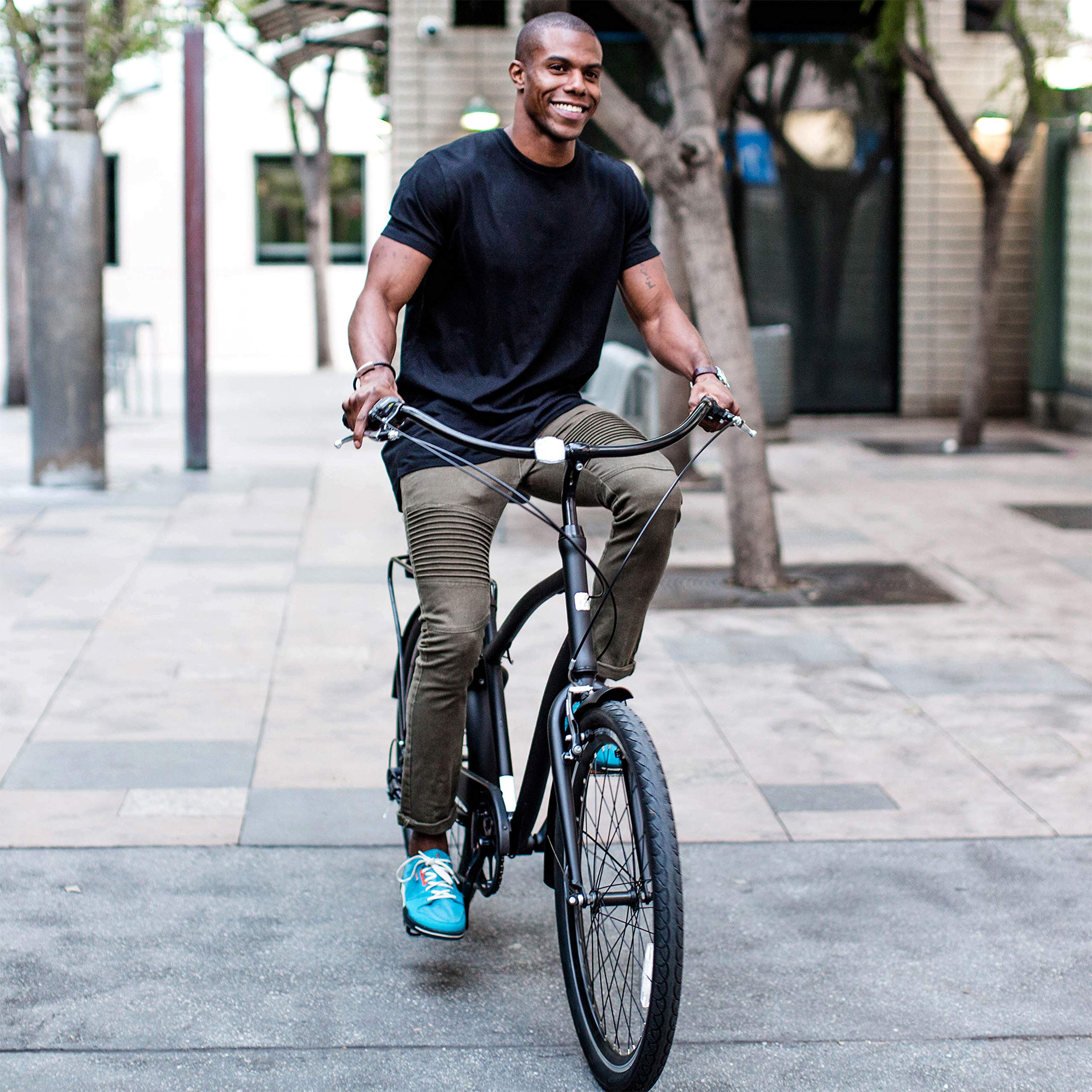 Sixthreezero EVRYjourney Men's Hybrid Cruiser Bike - Comfortable & Stylish for Commuting, Leisure Rides & Beach Cruising