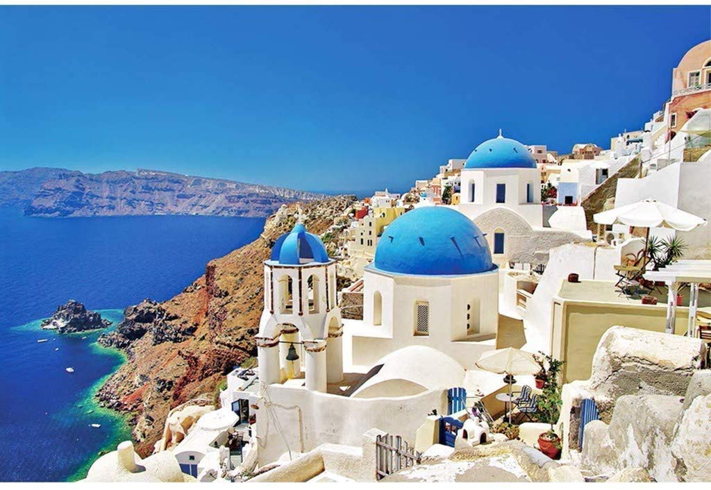 Aegean Sea 1000-Piece Jigsaw Puzzle for Adults & Kids - Home Decor & Brain Game