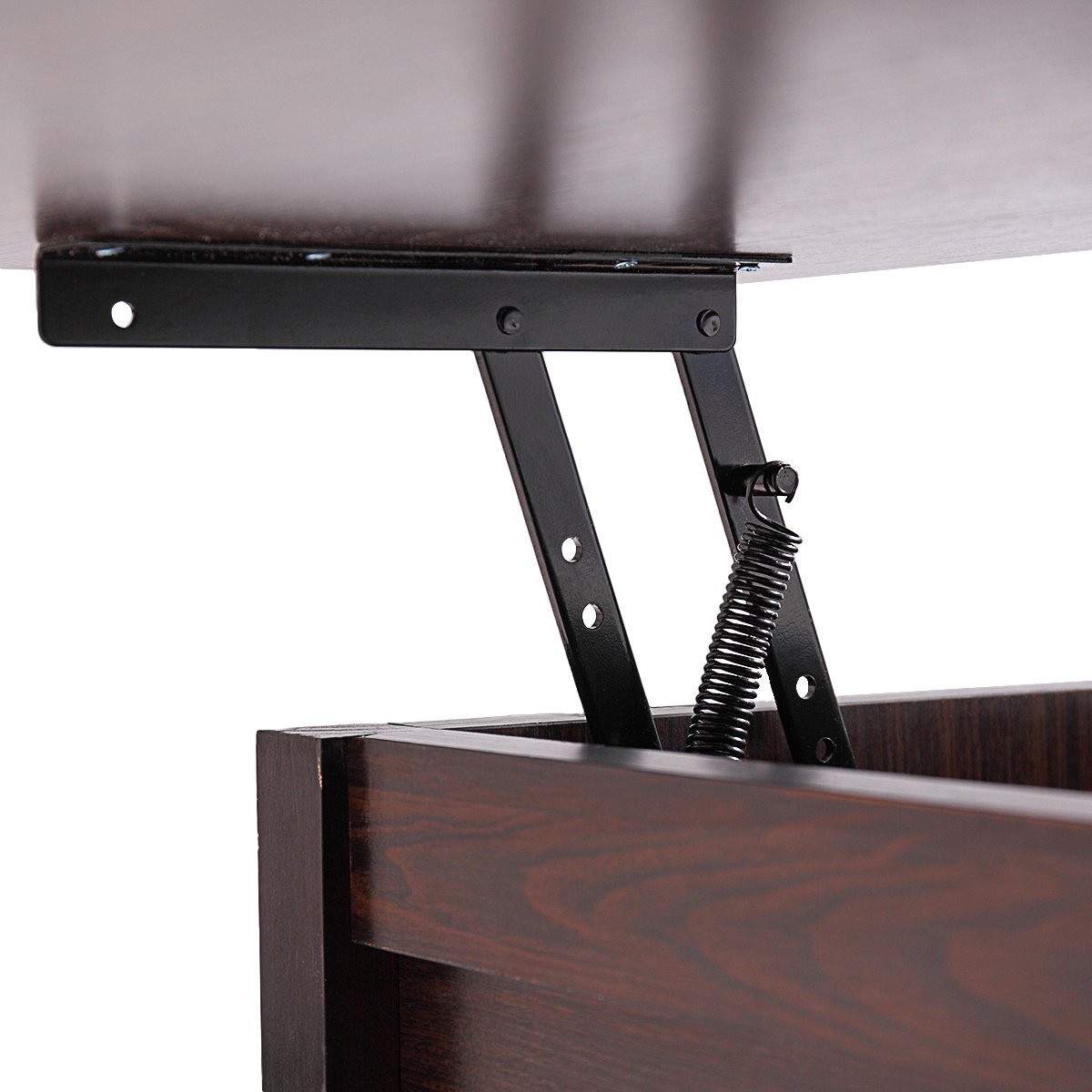 Modern Coffee Table with Hidden Storage Compartment - Stylish Living Room Furniture for Home Office & Small Spaces | Perfect for Storing Books, Magazines & Remote Controls