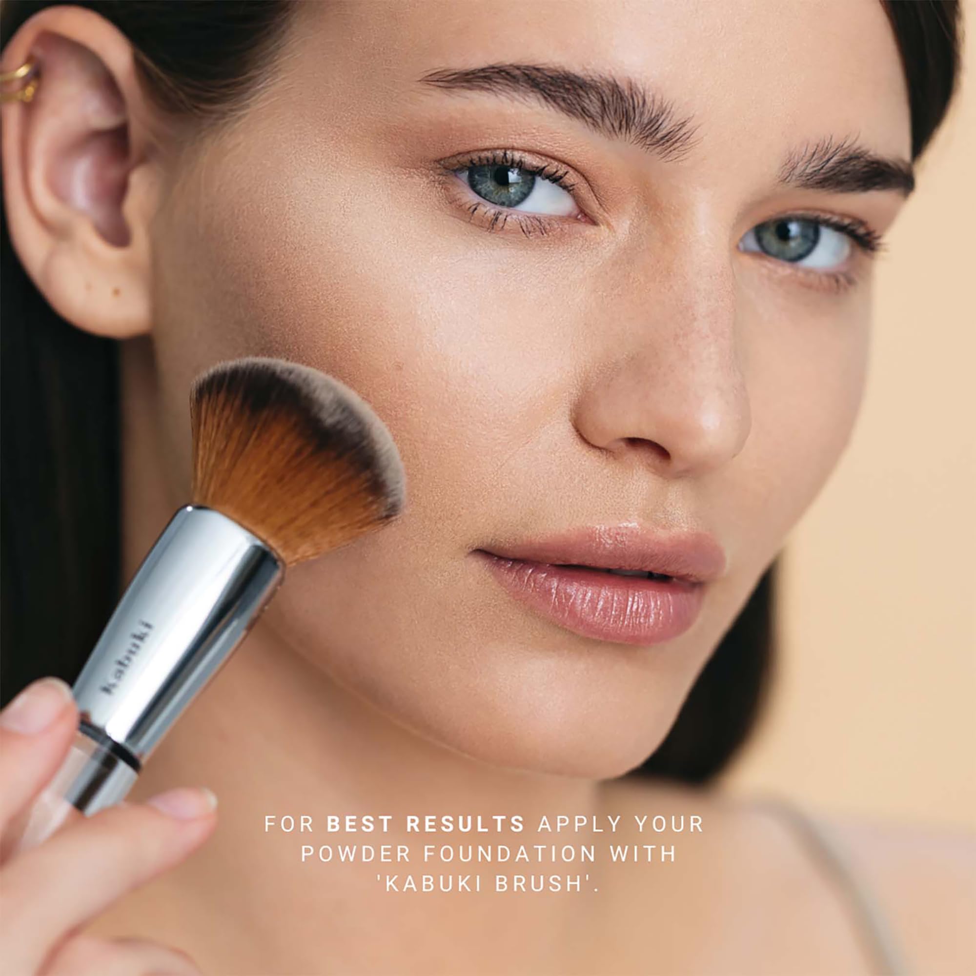 Mineral Powder Foundation - Long-Lasting, Lightweight & Smooth Formula for Flawless Skin | Vegan, Cruelty-Free | Shade 025 Siv (0.25 oz) | Perfect for Daily Wear, Office & Special Occasions