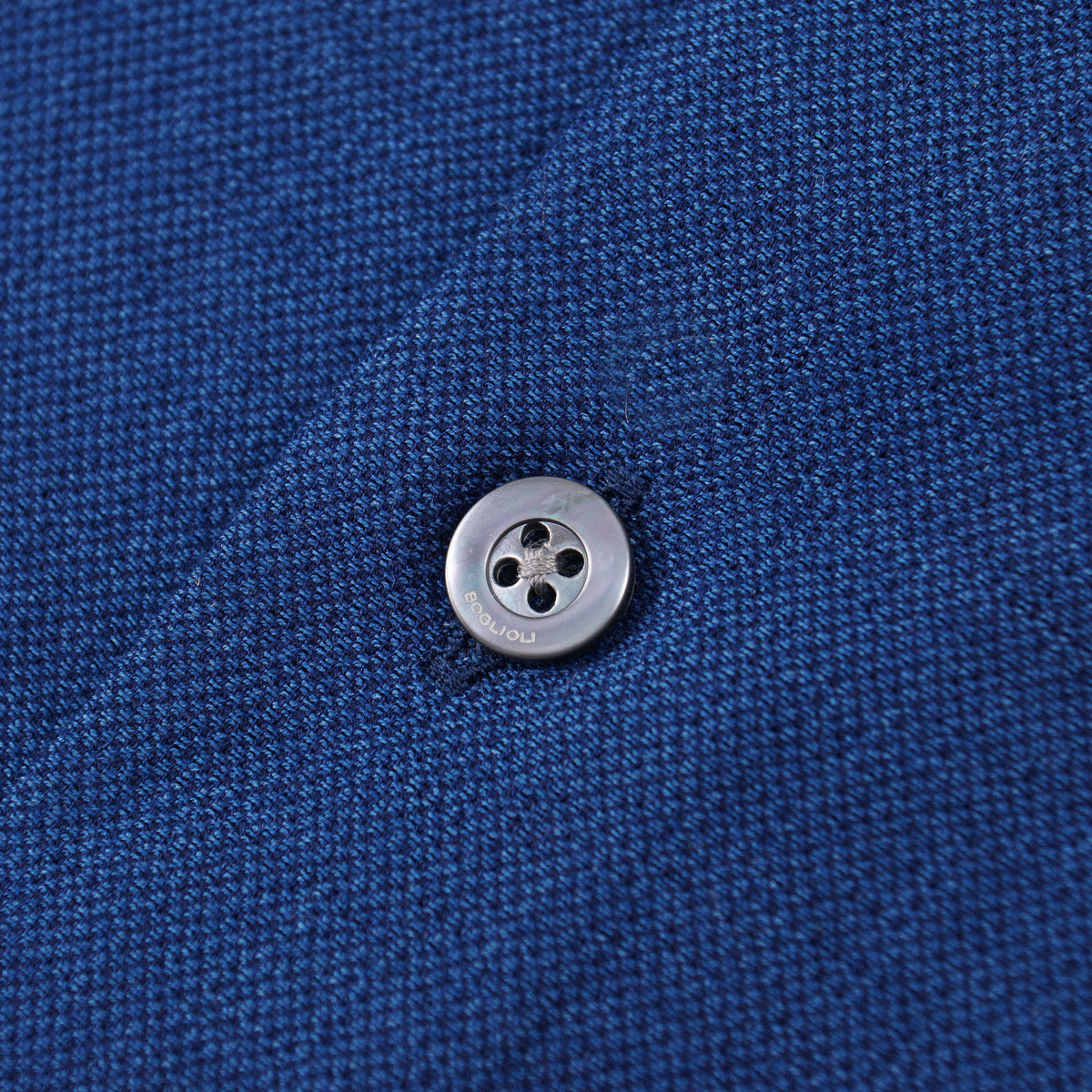 Boglioli Men's Slim Fit Pique Knit Cotton Shirt | Premium Comfort Dress Shirt for Business & Casual Wear | Office, Date Night & Special Occasions