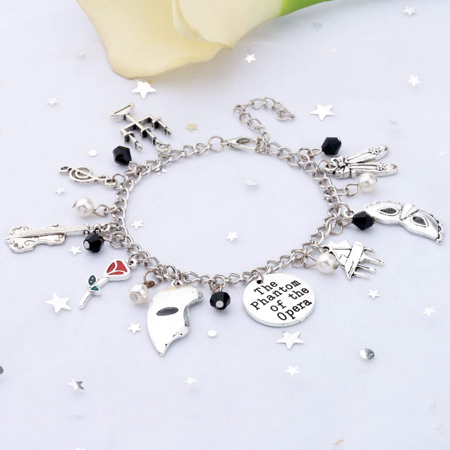 BAUNA Inspired Musical Theater Bracelet - Elegant Cosplay Jewelry Gift for Women | Perfect for Theater Lovers, Cosplay Events & Special Occasions