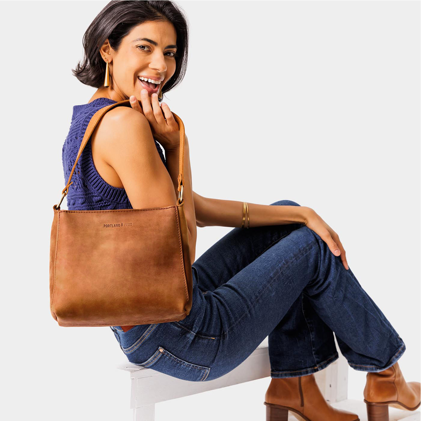 Stylish 'Almost Perfect' Triangle Shoulder Bag for Women - Trendy Crossbody Purse for Daily Use, Travel & Shopping