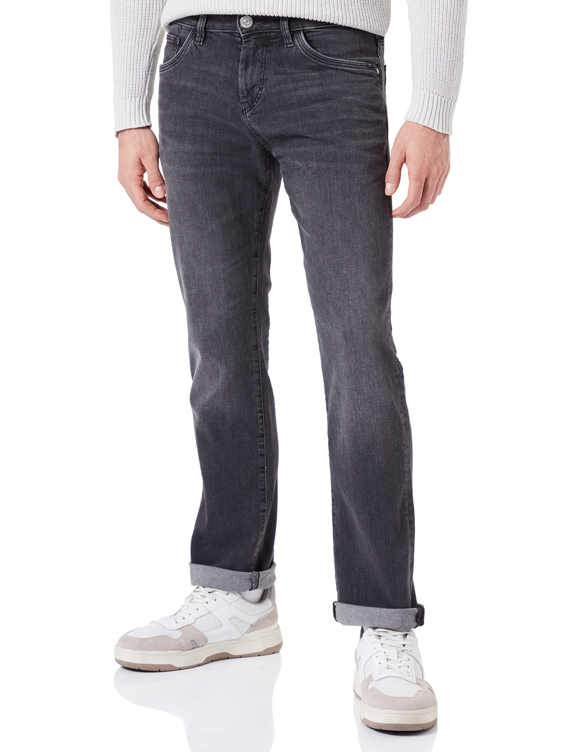 TOM TAILOR Marvin Straight Fit Jeans for Men - Classic Denim Pants | Casual & Office Wear | Perfect for Everyday Use & Smart Casual Outfits