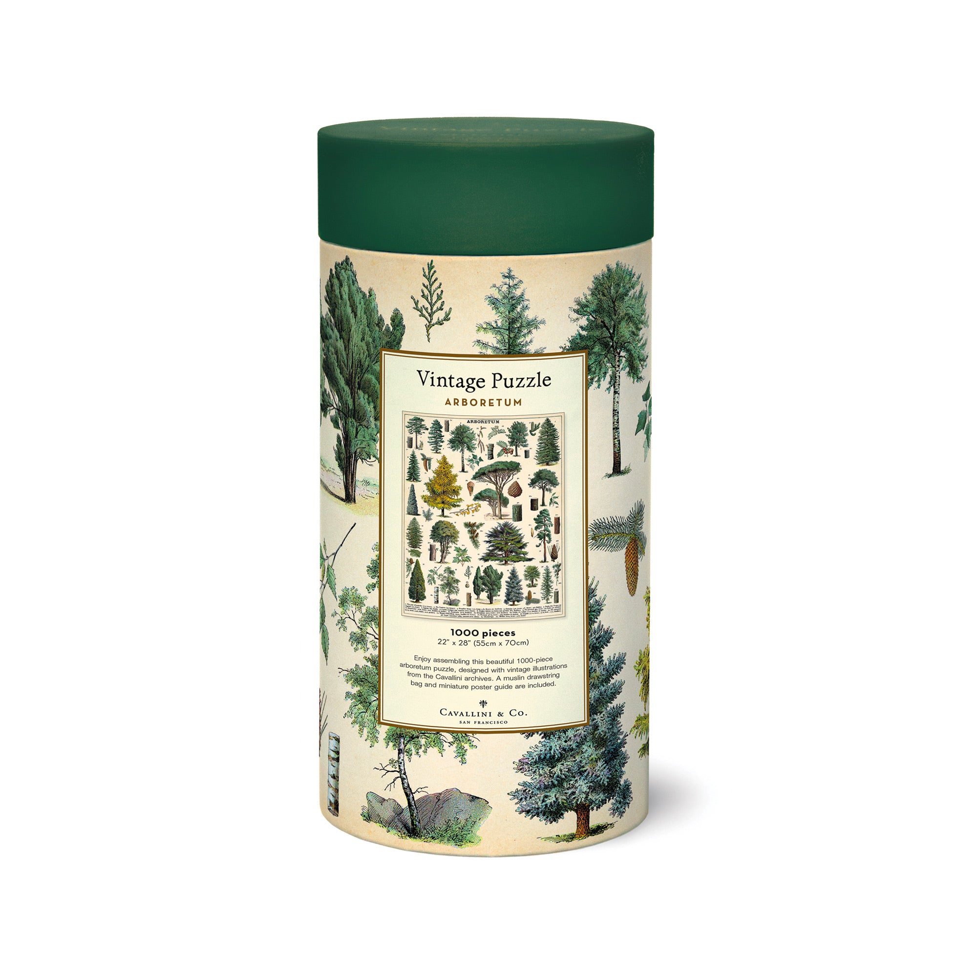 1,000 Piece Jigsaw Puzzle - Arboretum Tree & Nature Landscape - Challenging Adult Puzzle for Relaxation & Family Bonding - Perfect for Home Decor & Gift Giving