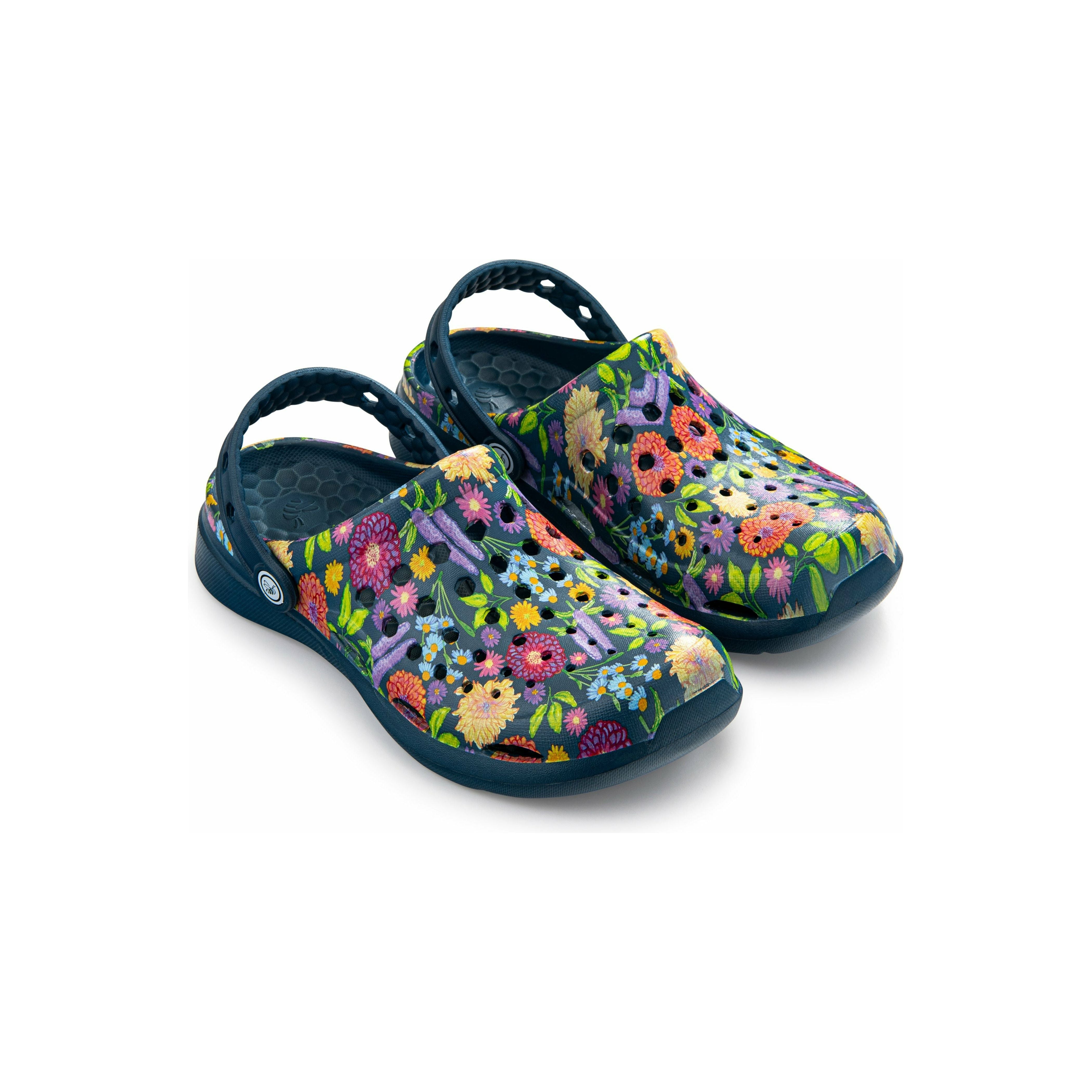 JOYBEES Active Clog Shoes with Fun Graphics - Comfortable & Stylish for Women & Men - Perfect for Beach, Pool, Garden & Casual Wear - Final Sale!